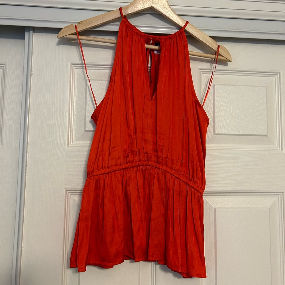 Old Navy satin halter top